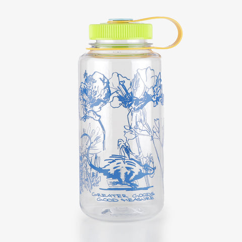 Greater Goods x Good Measure 'Garden' 1L Nalgene Bottle