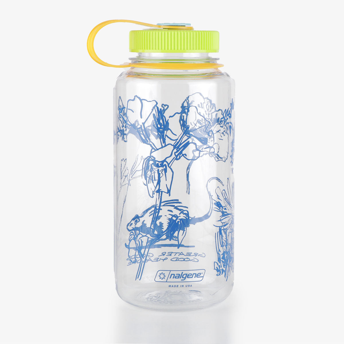 Greater Goods x Good Measure 'Garden' 1L Nalgene Bottle