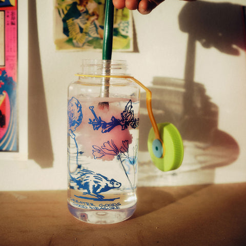 Greater Goods x Good Measure 'Garden' 1L Nalgene Bottle